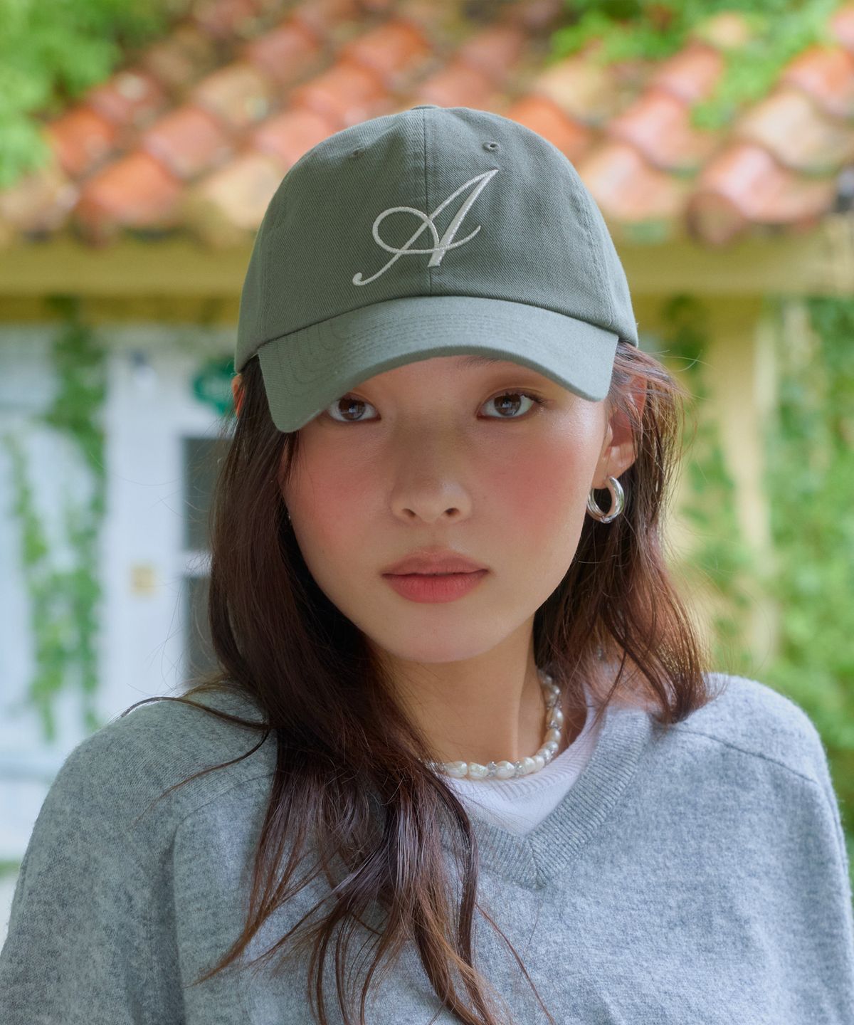 아나에(ANAE) SIGNET CAP KHAKI