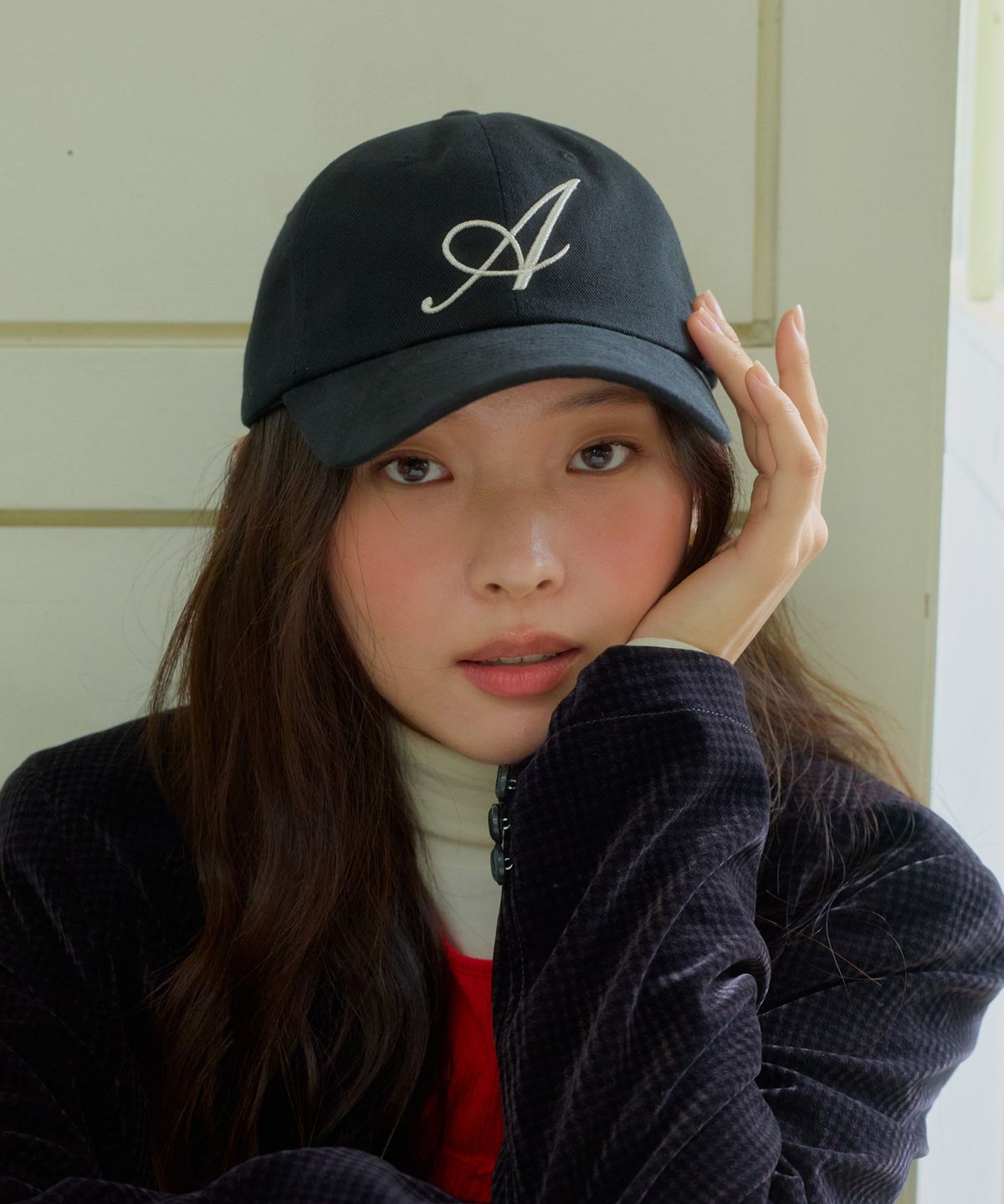 아나에(ANAE) SIGNET CAP BLACK