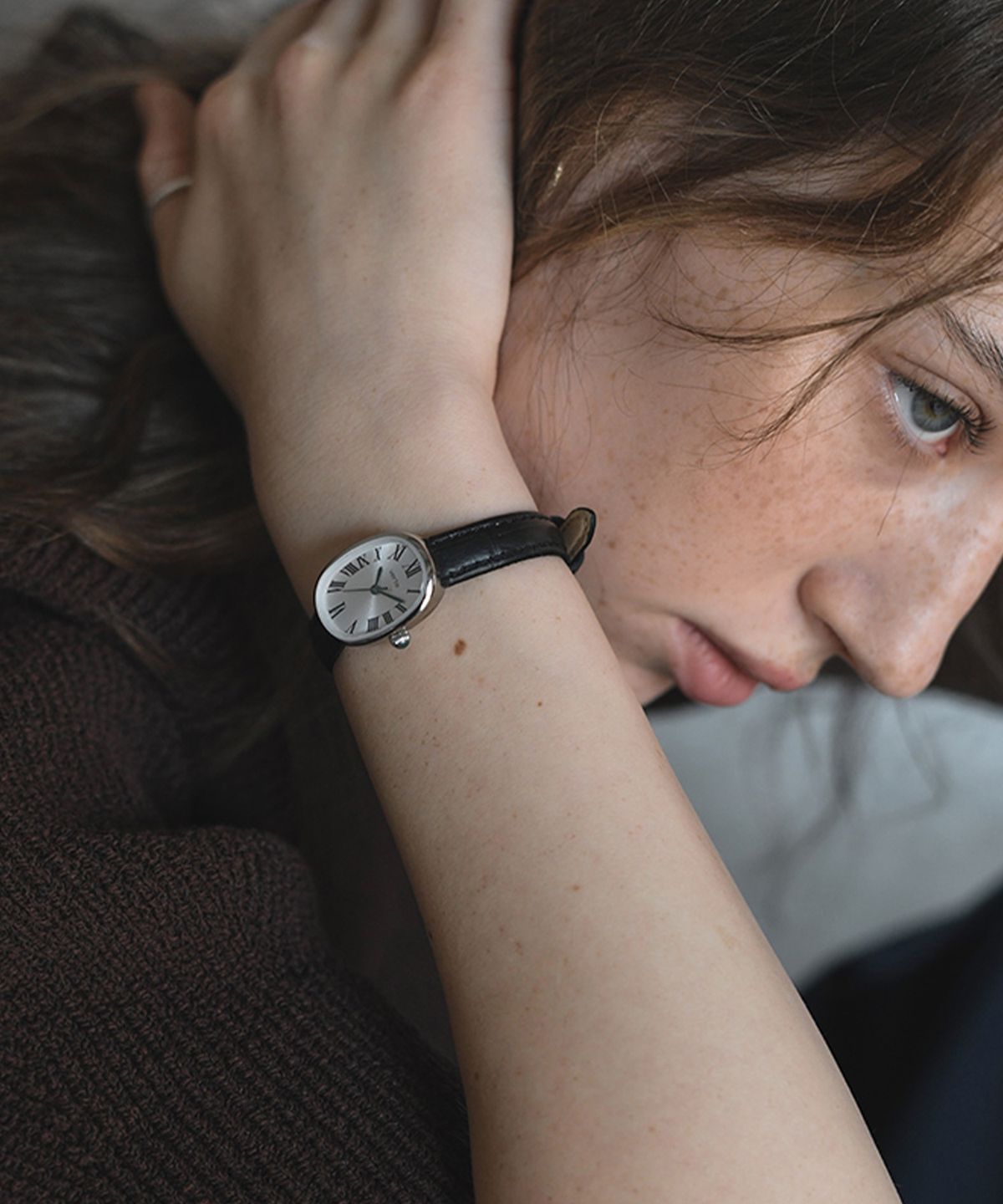베흐트(VERTE) Douze.02 / Tempo ronde watch (noir)
