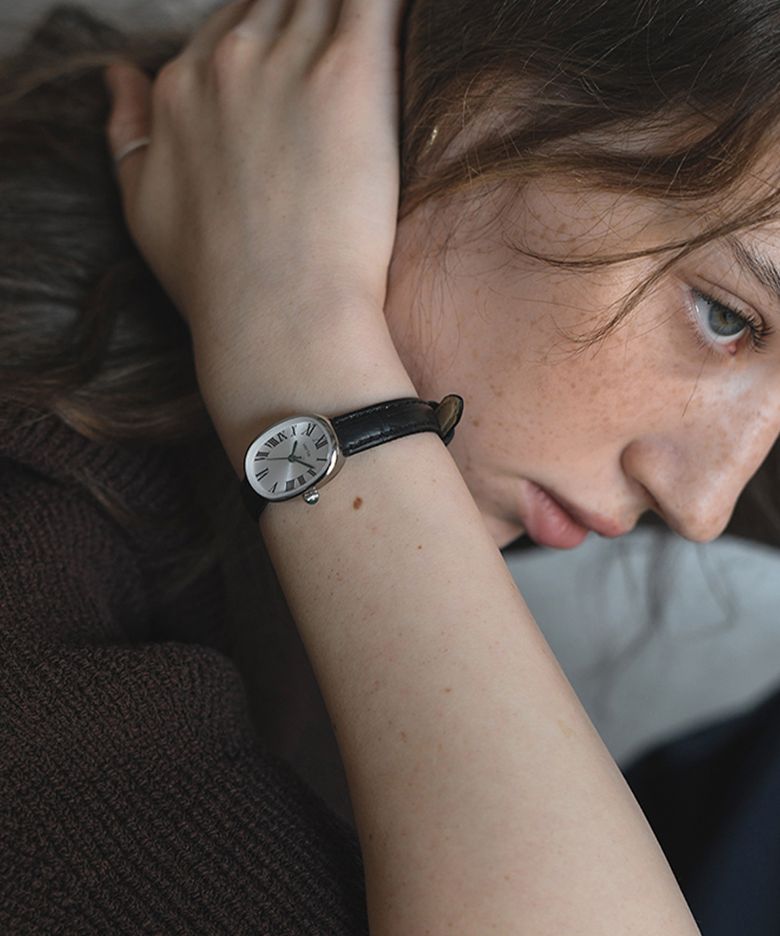 Douze.02 / Tempo ronde watch (noir)