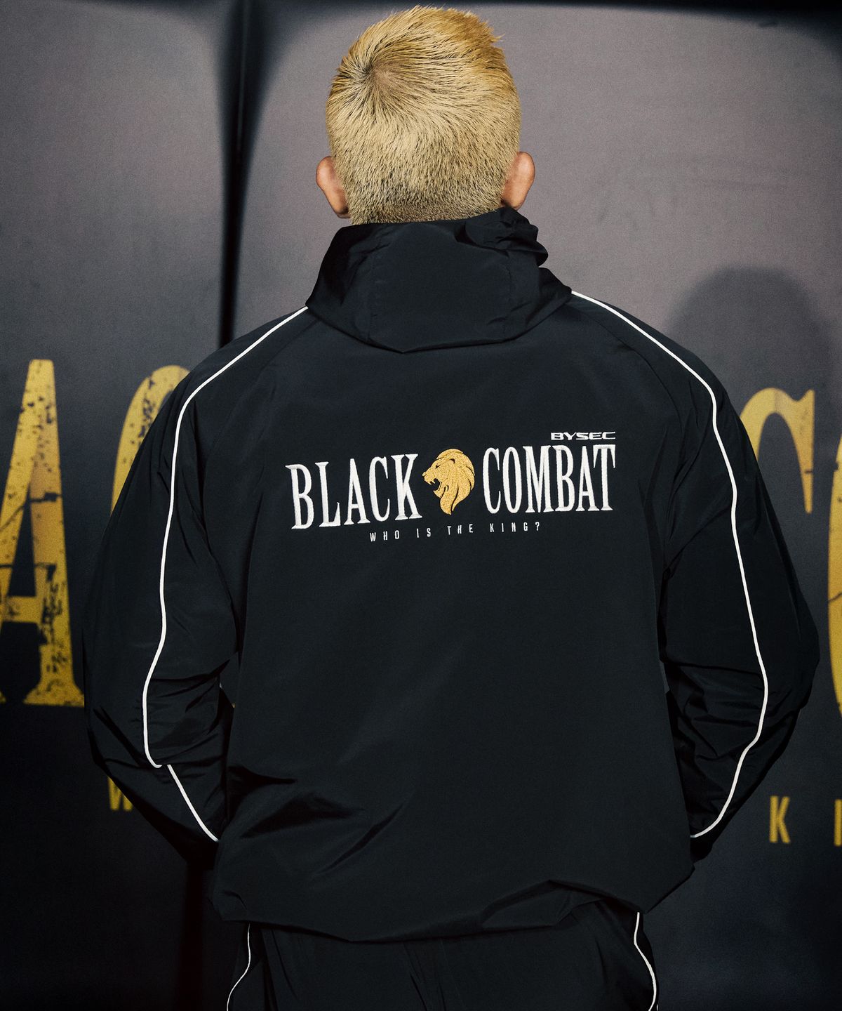 바이젝(BYSEC) [BYSEC X BLACKCOMBAT] 블랙컴뱃 벤타블랙 우븐자켓