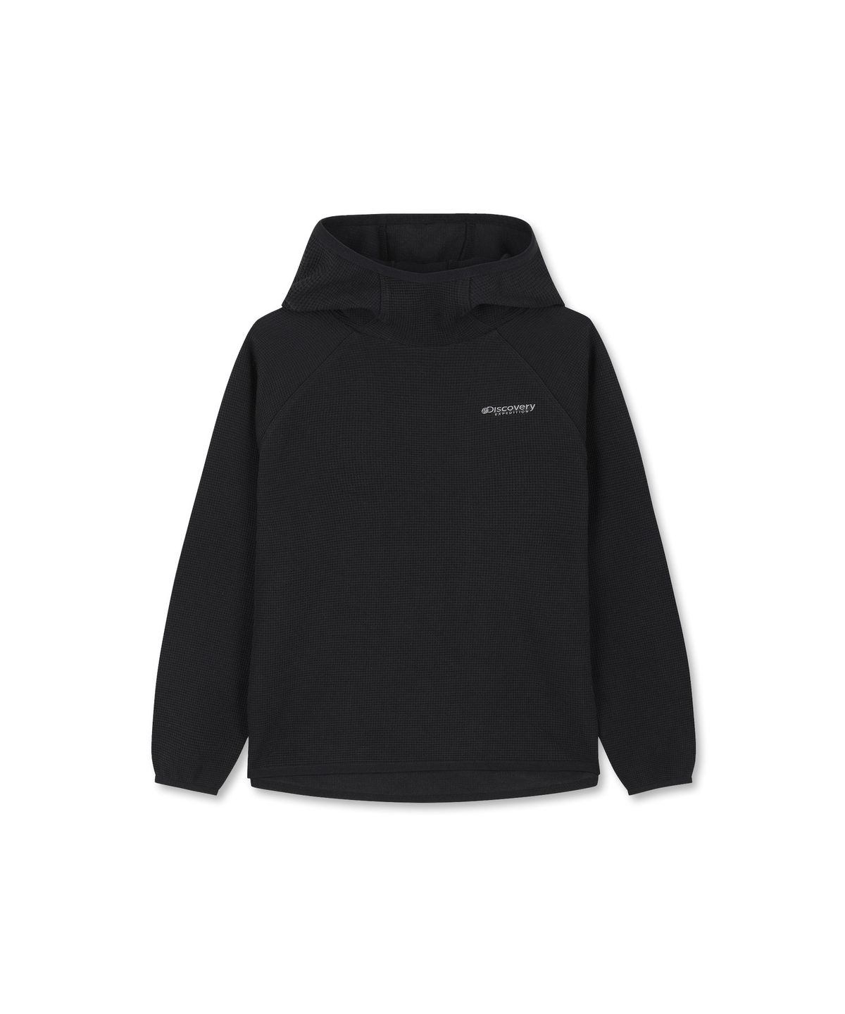디스커버리 키즈(DISCOVERY KIDS) 키즈 와플 후드티 (BLACK)