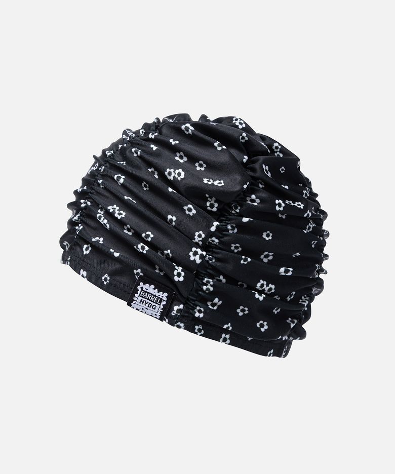 NYBG 모노플로라 주름 스윔 캡 블랙 (B6SUASC118BLK)