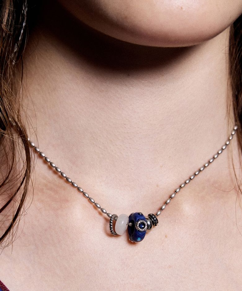medley necklace-silver