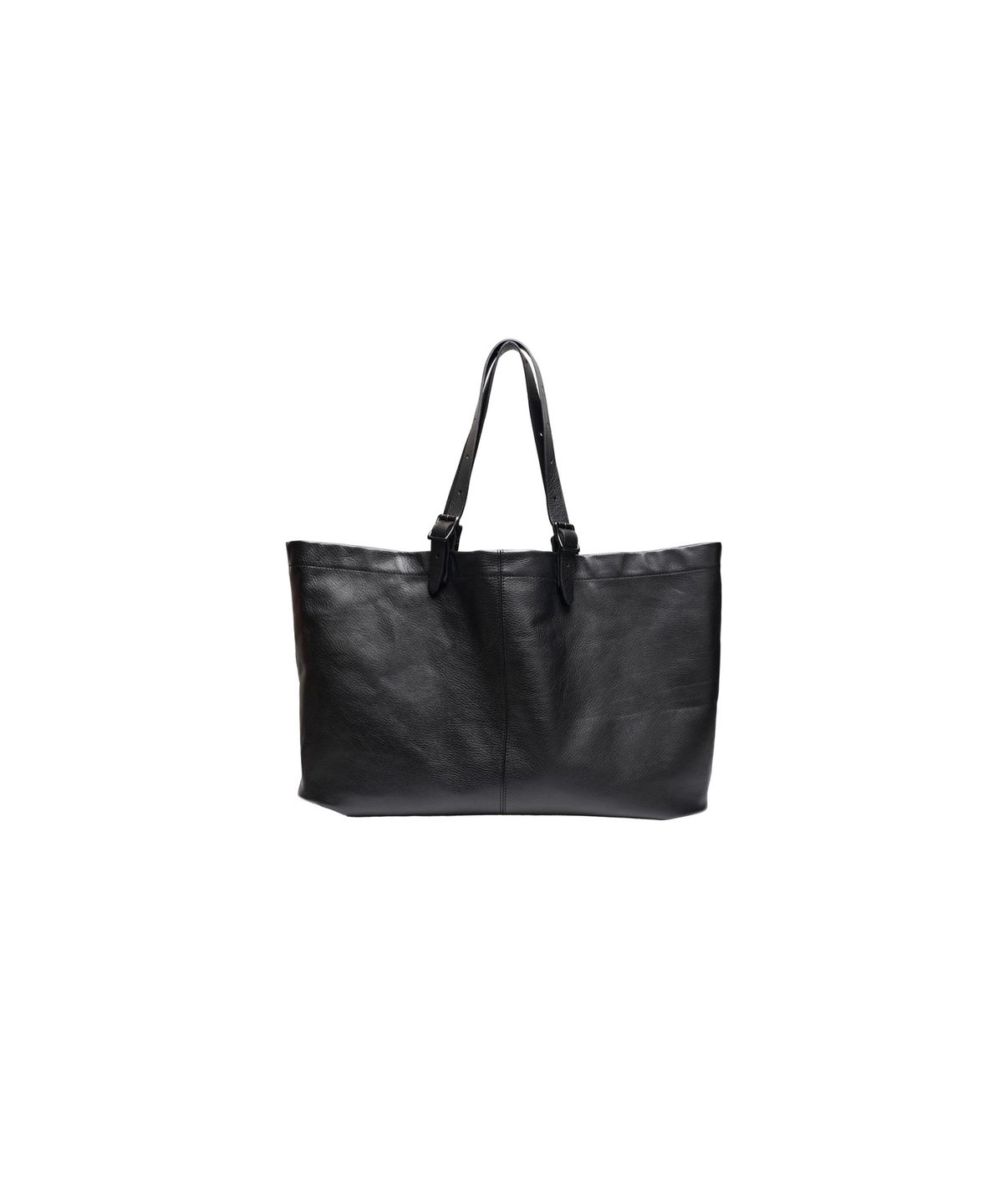구보(GUVO) Leather mass bag Black