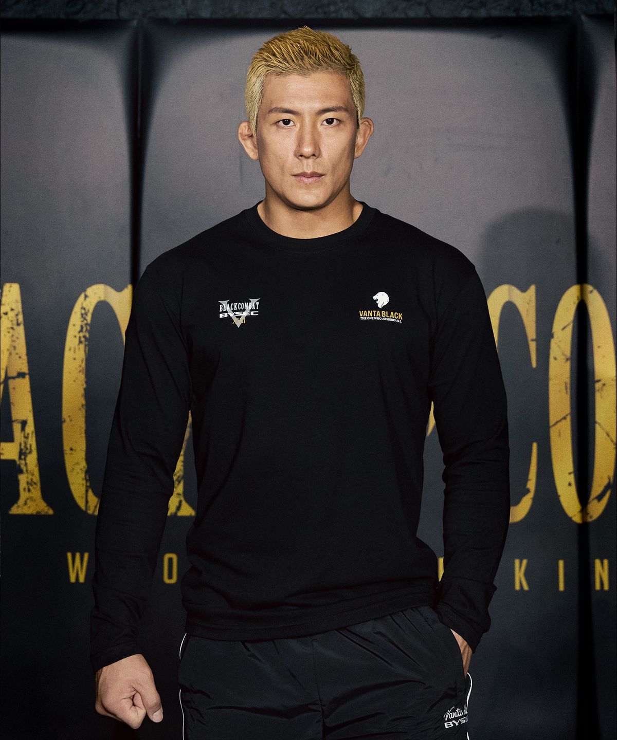 바이젝(BYSEC) [BYSEC X BLACKCOMBAT]  블랙컴뱃 벤타블랙 롱슬리브