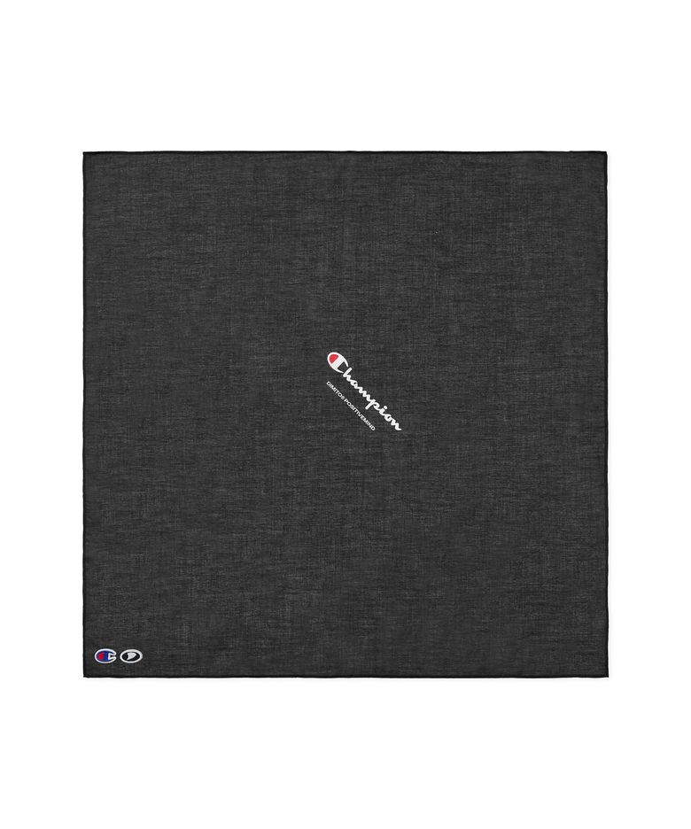 [CHAMPION x DIMITO] SCRIPT LOGO BANDANA BLACK