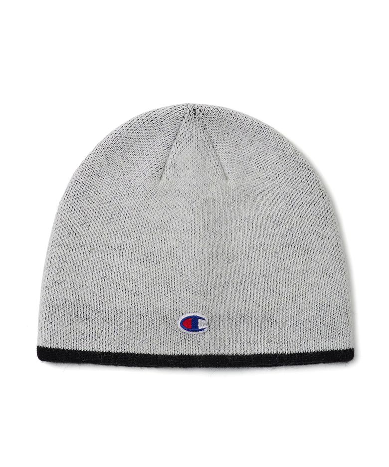 [CHAMPION x DIMITO] LOGO LINE BEANIE WHITE