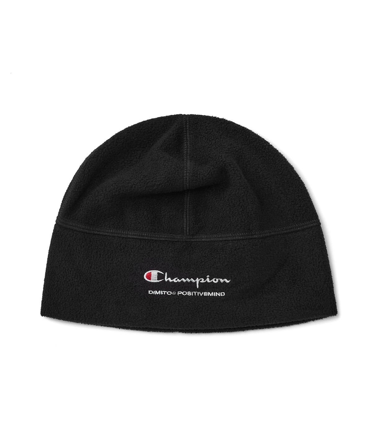 디미토(DIMITO) [CHAMPION x DIMITO] SCRIPT FLEECE BEANIE BLACK