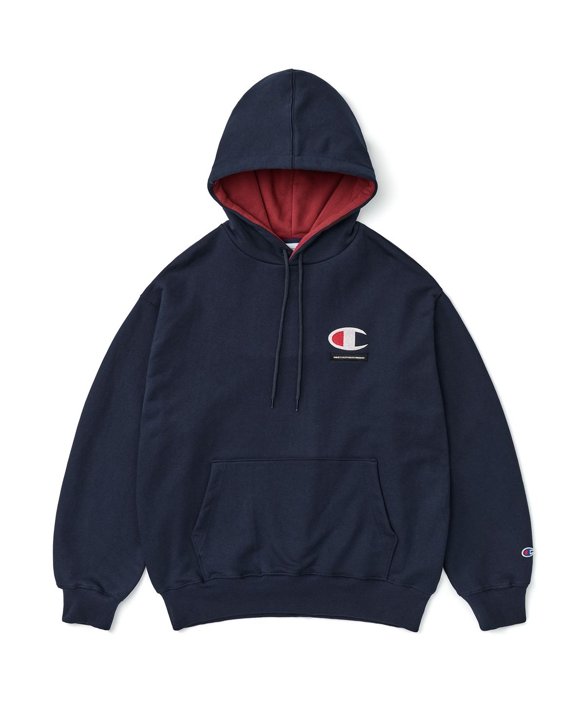 디미토(DIMITO) [CHAMPION x DIMITO] C-LOGO HOODIE NAVY