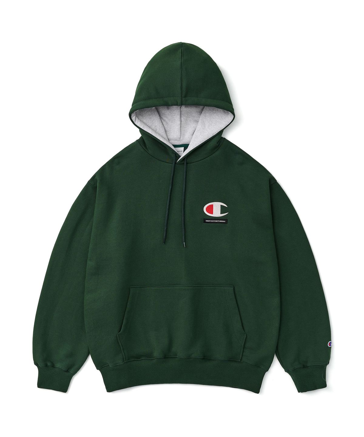 디미토(DIMITO) [CHAMPION x DIMITO] C-LOGO HOODIE GREEN
