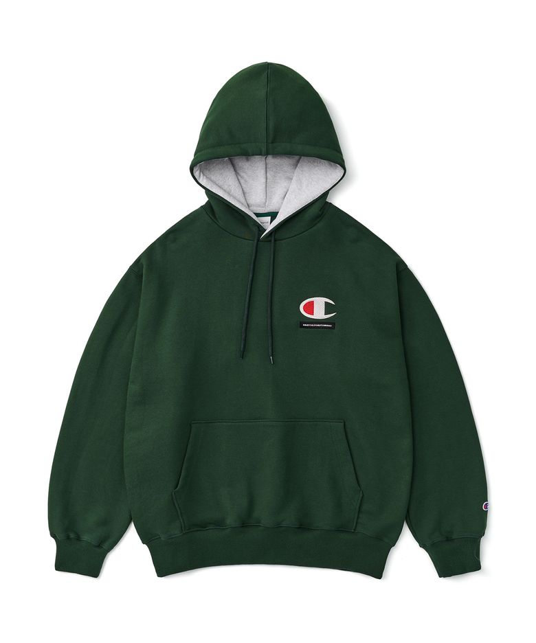 [CHAMPION x DIMITO] C-LOGO HOODIE GREEN