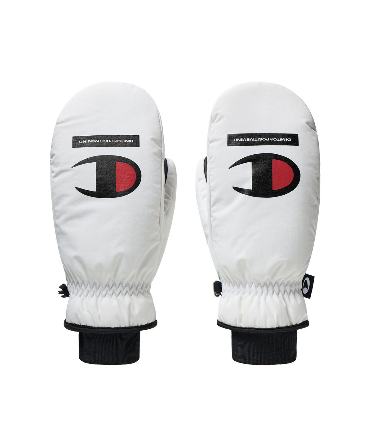 디미토(DIMITO) [CHAMPION x DIMITO] C-LOGO MITTEN WHITE