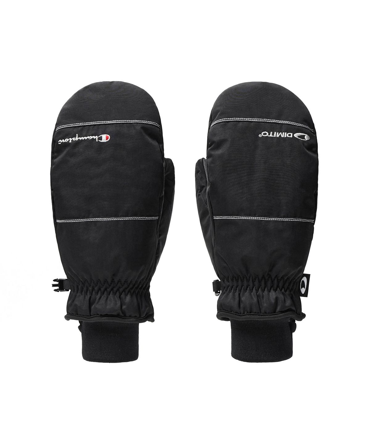 디미토(DIMITO) [CHAMPION x DIMITO] STITCHED LINE MITTEN BLACK