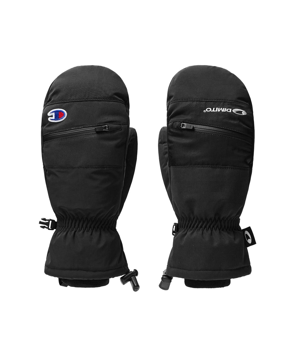 디미토(DIMITO) [CHAMPION x DIMITO] PATCHWORK EASY OPEN MITTEN BLACK MIX