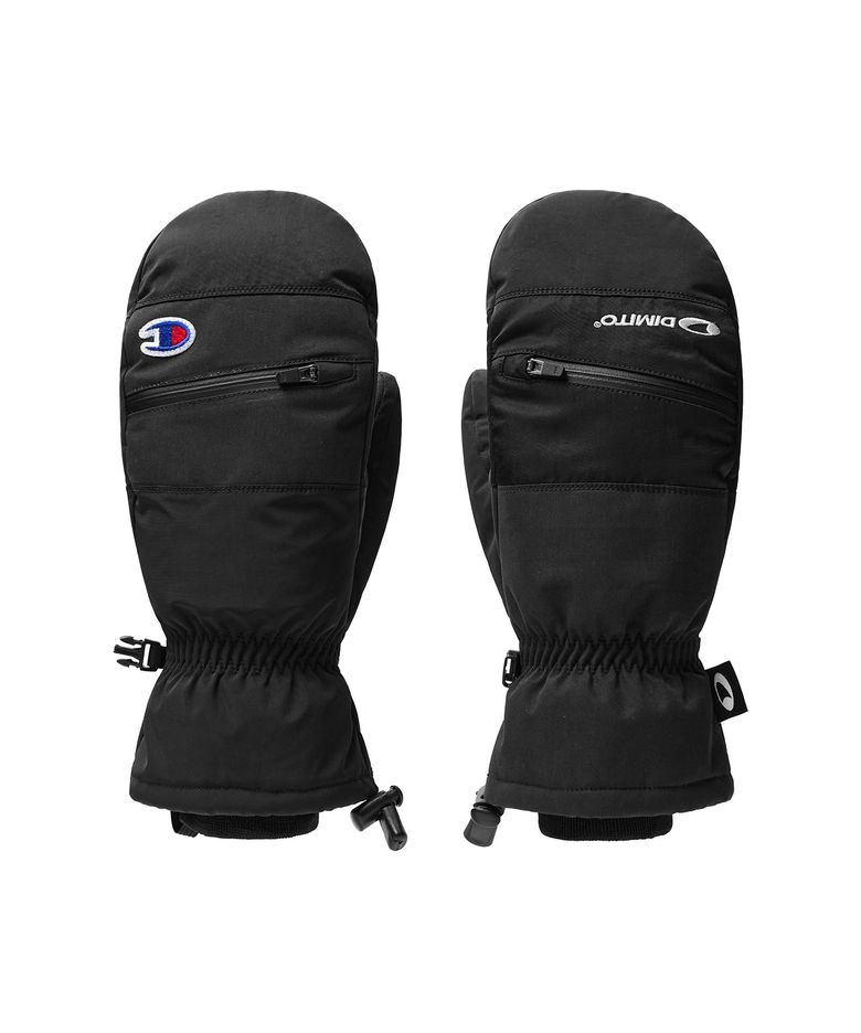 [CHAMPION x DIMITO] PATCHWORK EASY OPEN MITTEN BLACK MIX