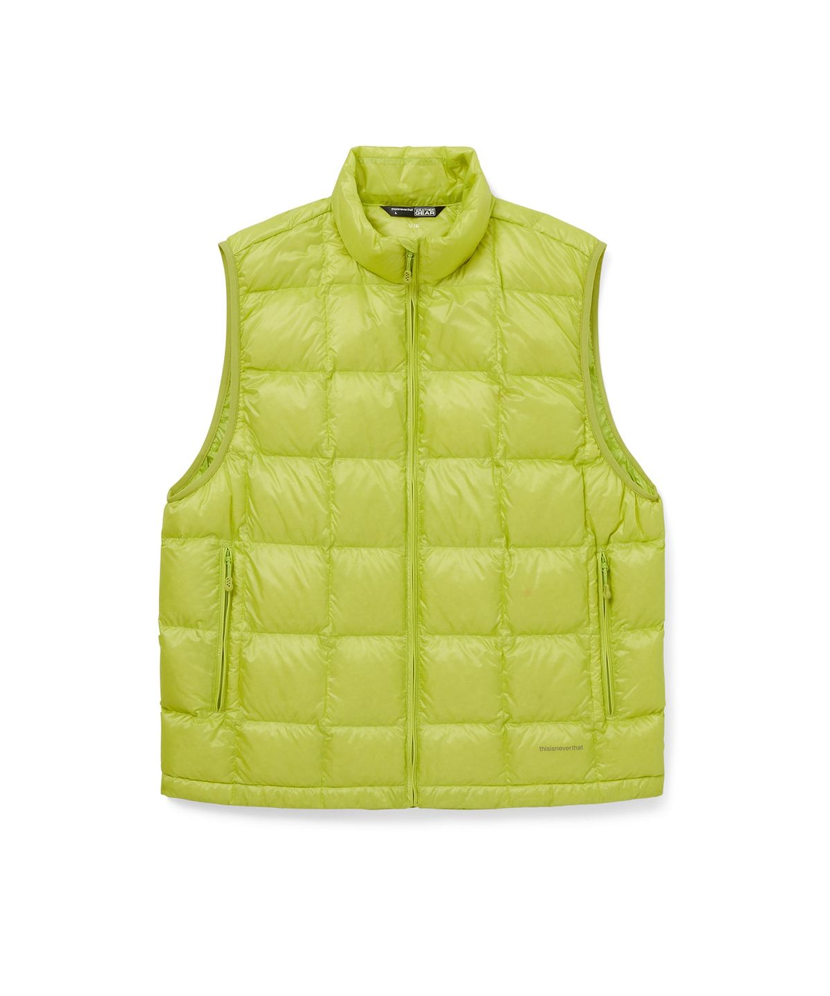 디스이즈네버댓(THISISNEVERTHAT) PERTEX Vik LT Down Vest Lime