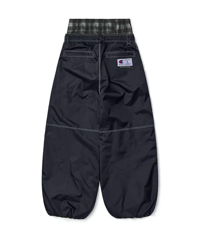 [CHAMPION x DIMITO] STITCH BANDED PANTS (WIDE FIT LV.2) DEEP NAVY