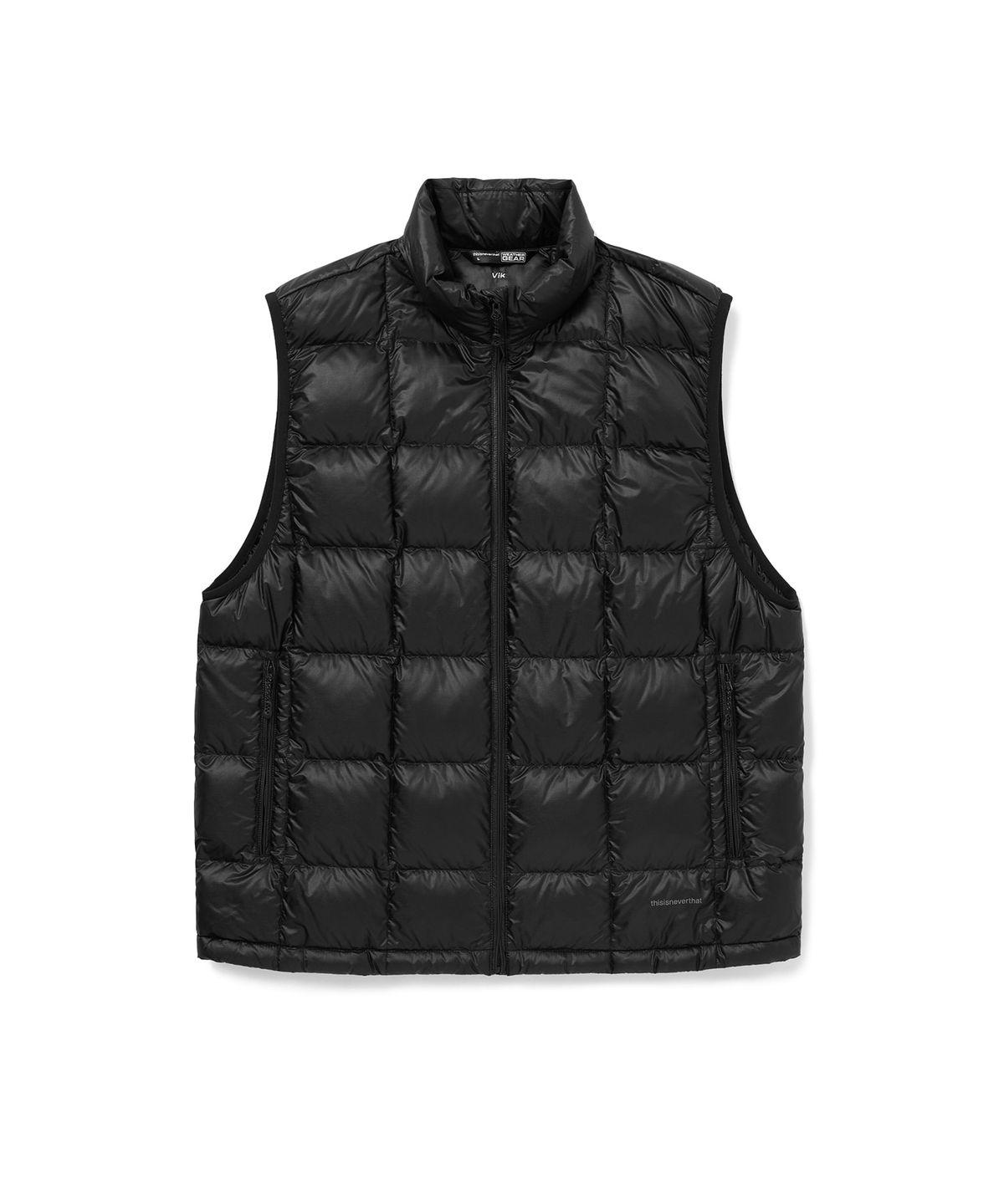 디스이즈네버댓(THISISNEVERTHAT) PERTEX Vik LT Down Vest Black