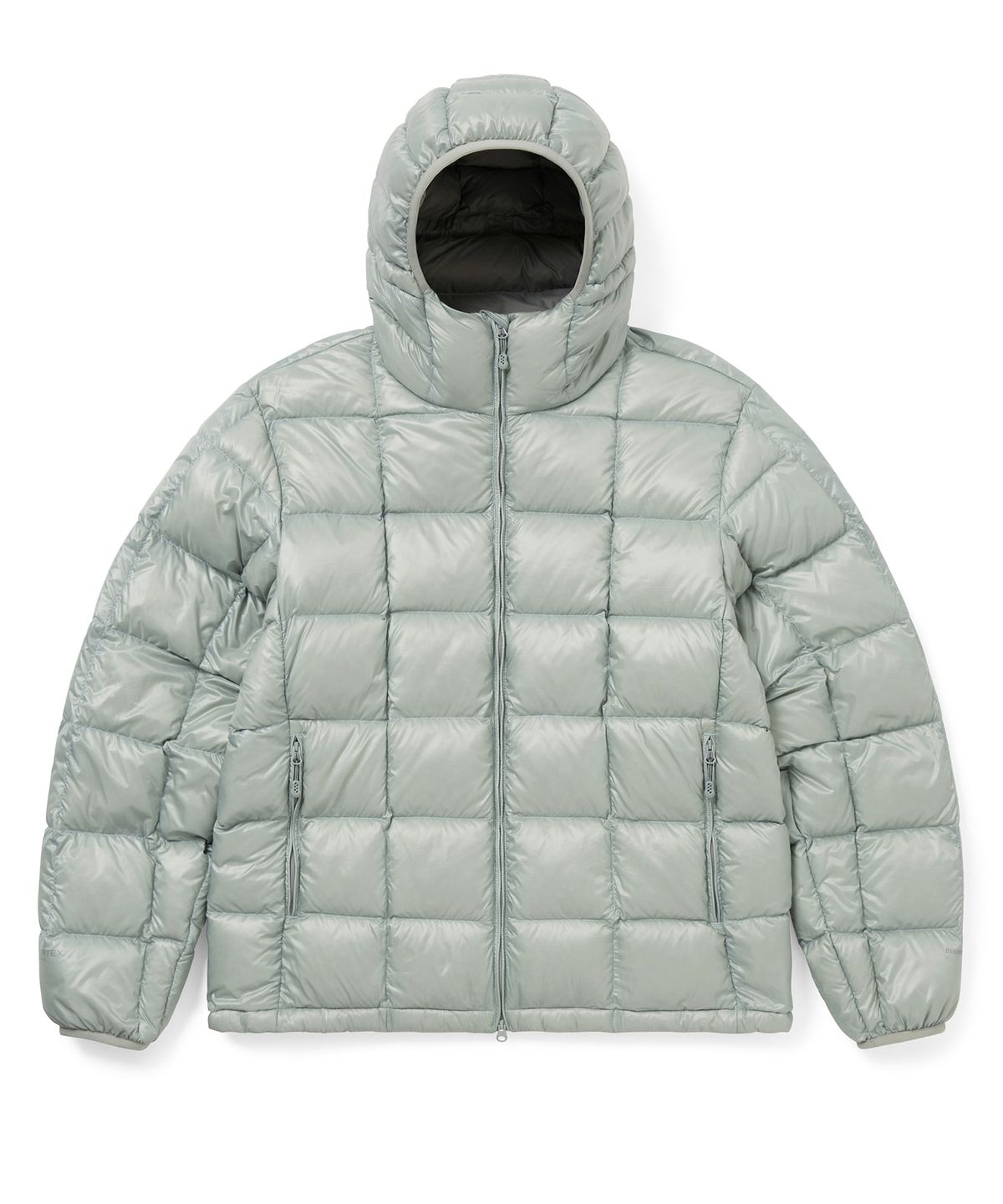 디스이즈네버댓(THISISNEVERTHAT) PERTEX Vik Hooded LT Down Jacket Mint Grey