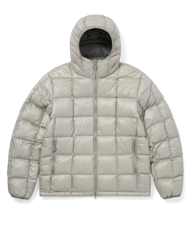 PERTEX Vik Hooded LT Down Jacket Grey