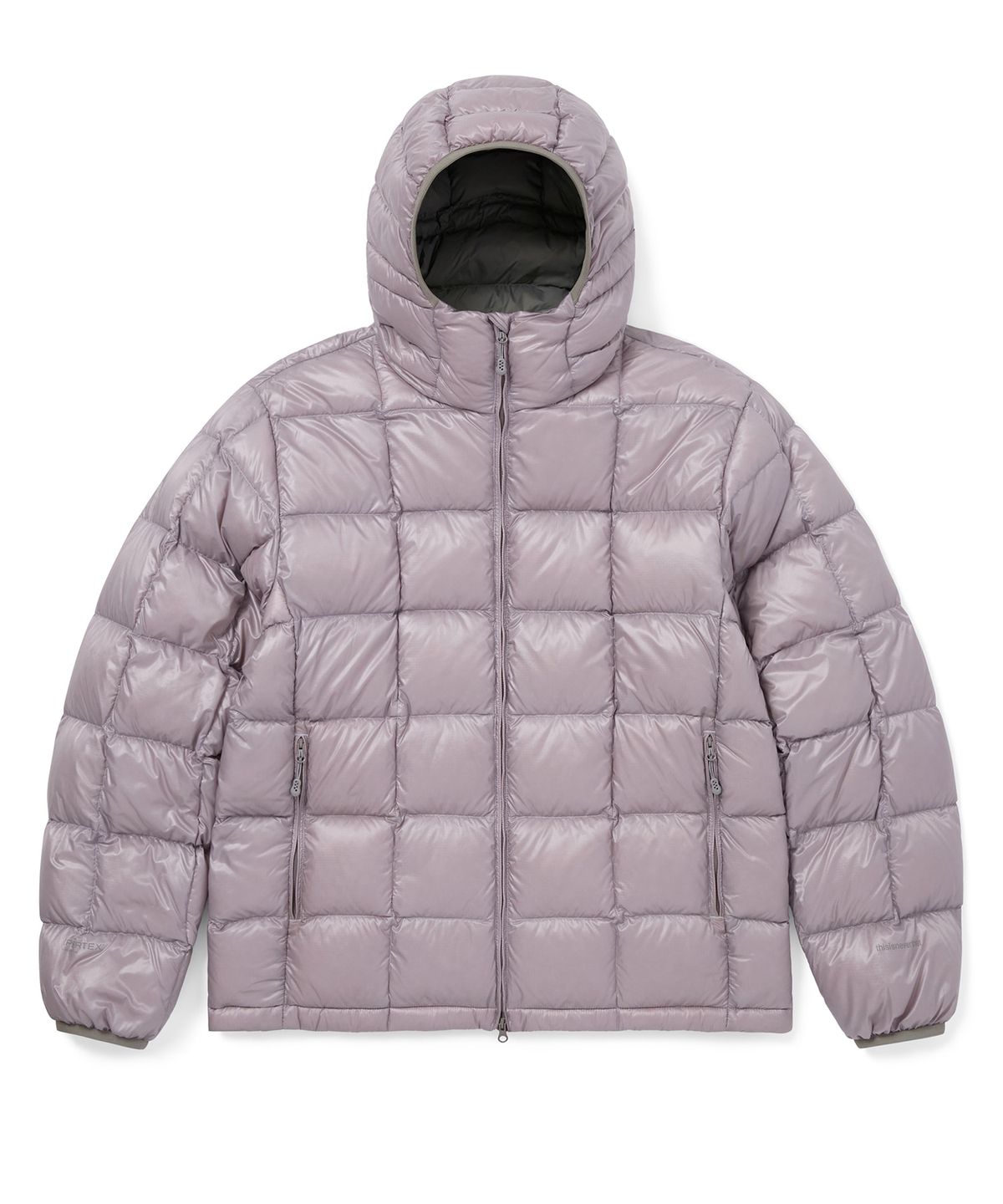 디스이즈네버댓(THISISNEVERTHAT) PERTEX Vik Hooded LT Down Jacket Dusty Pink