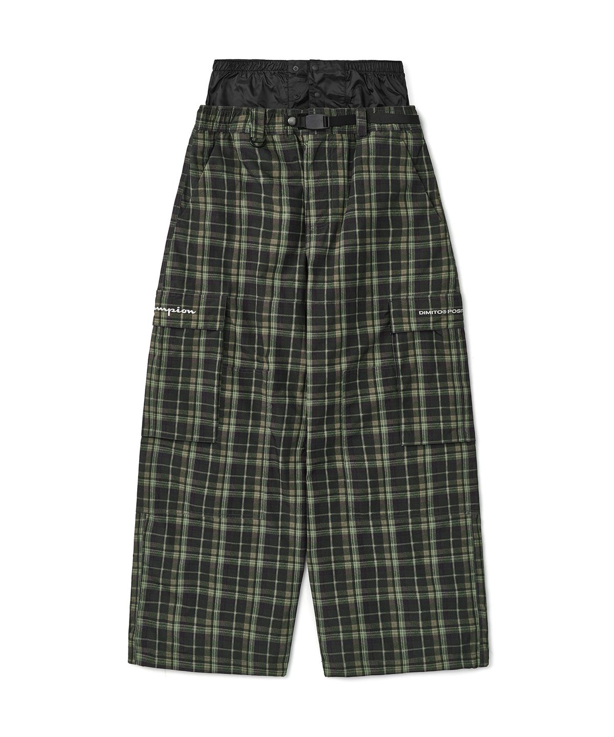 디미토(DIMITO) [CHAMPION x DIMITO] SCRIPT CARGO PANTS (WIDE FIT LV.1) LIBRARY
