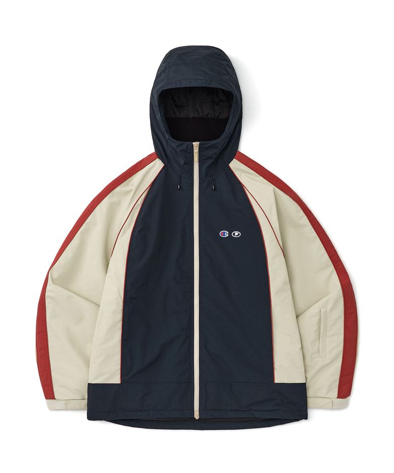 [CHAMPION x DIMITO] HERITAGE BLOCK LINE JACKET DEEP NAVY
