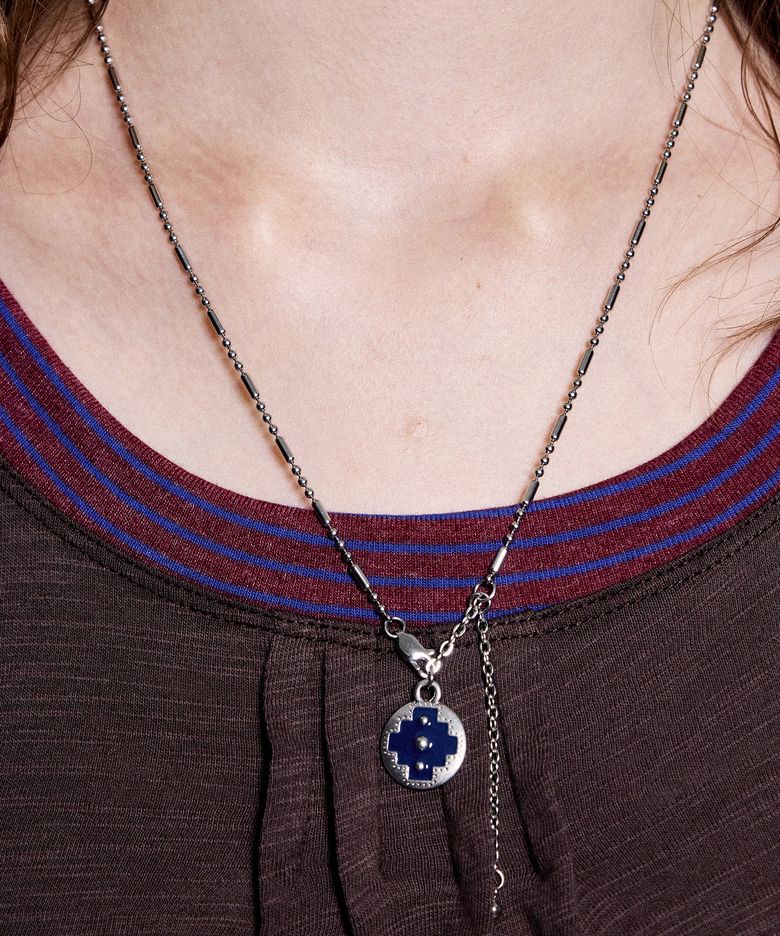 lumen necklace-navy