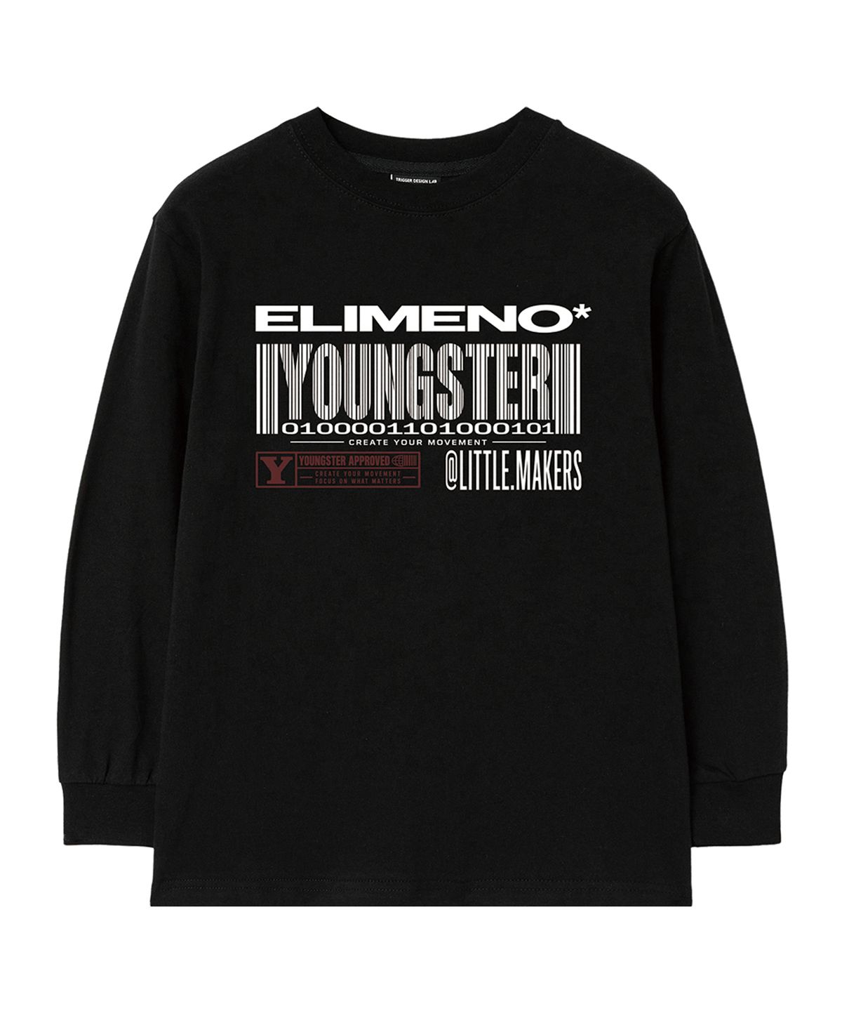 엘리메노영스터(ELIMENOYOUNGSTER) EY 리틀코드 키즈 긴팔티 2Color