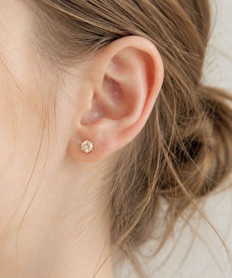 V9 Essential 35 Round Stud Earrings