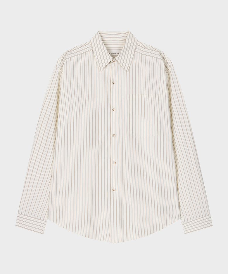 STRIPED WINCHESTER SHIRT (BROWN)