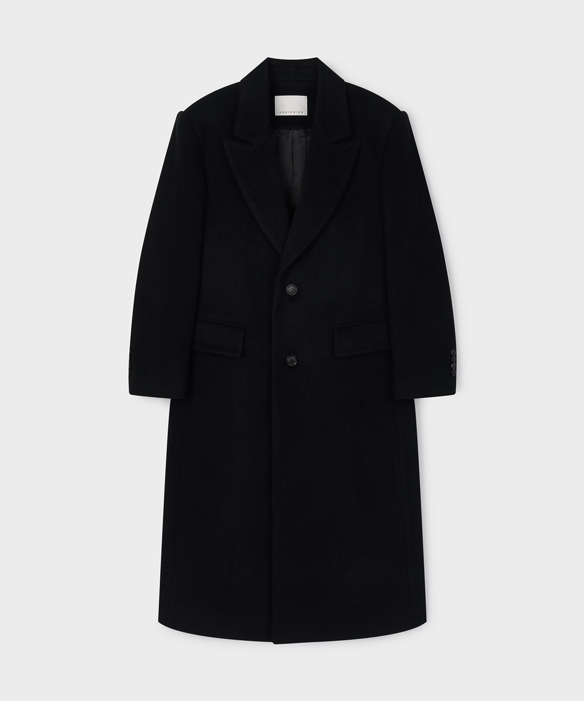 언지미크(UNGIMMICK) TAILORED COAT (BLACK)