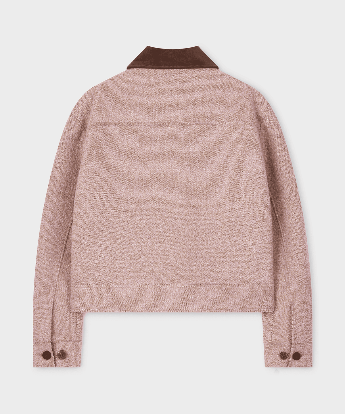 언지미크(UNGIMMICK) WOOL TWEED JACKET (PINK)