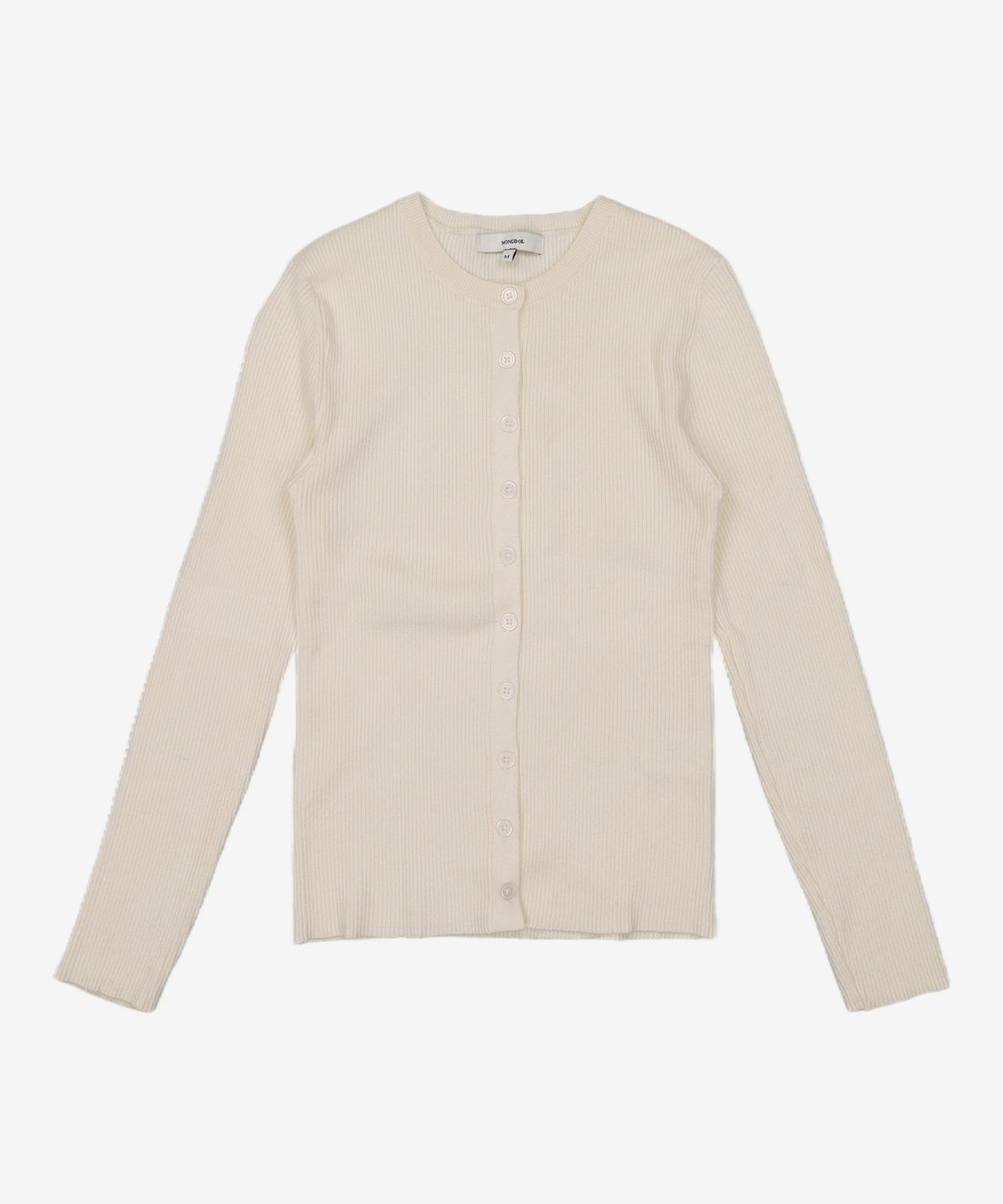 몽돌(MONGDOL) 골지 라운드넥 가디건 MDCD036_5 Colors M