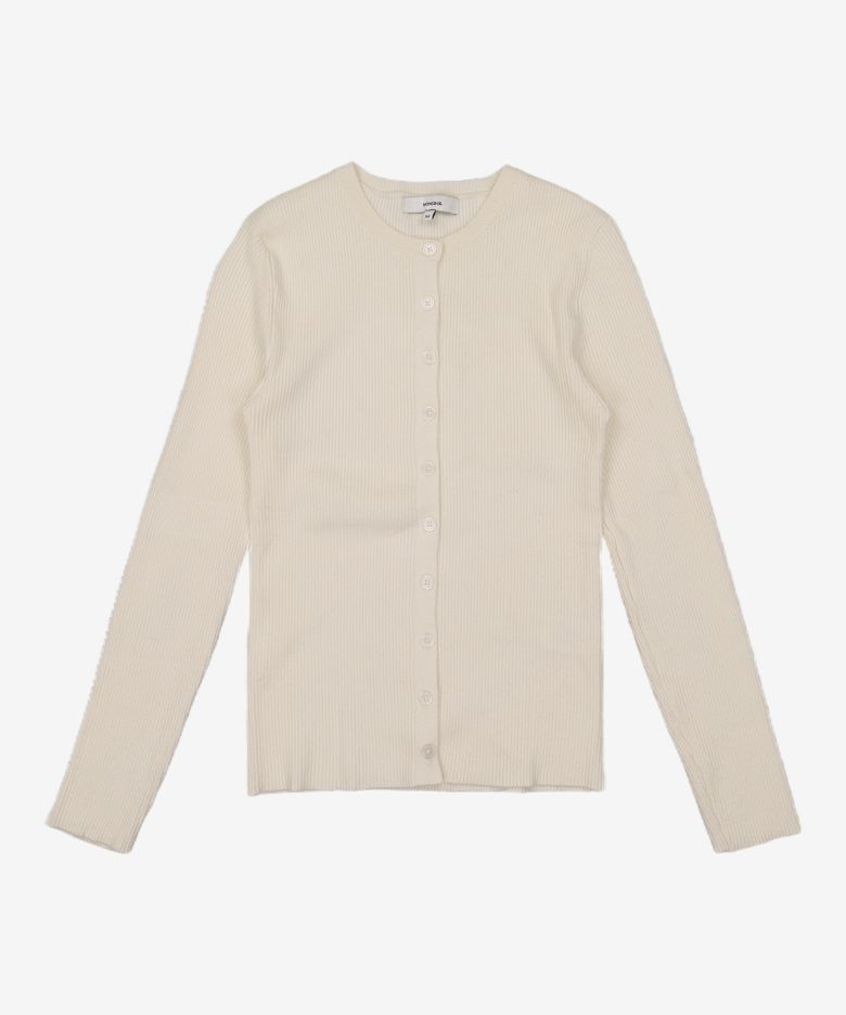 골지 라운드넥 가디건 MDCD036_5 Colors M