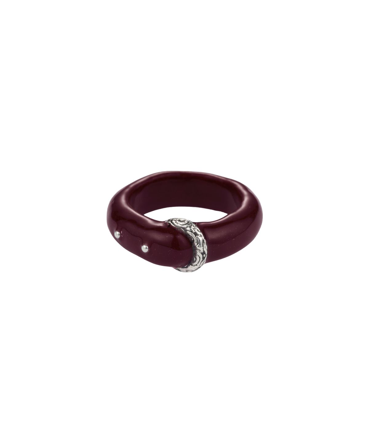 엔프프(NFF) boho belt ring-wine