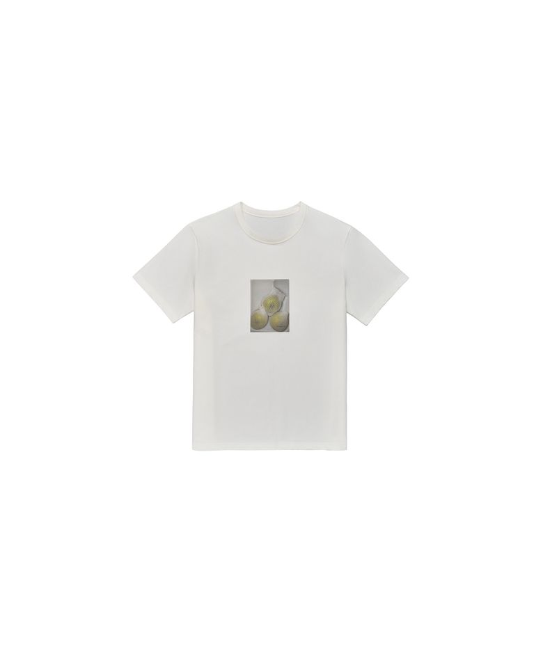 Apple S/S Tee White