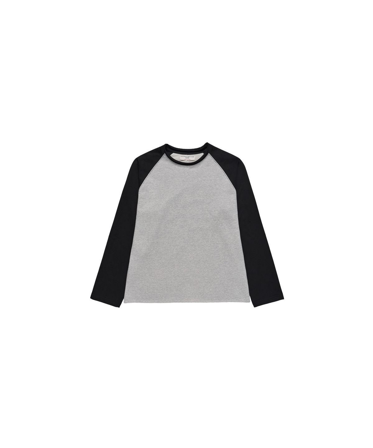 구보(GUVO) Cut-off raglan tee Black