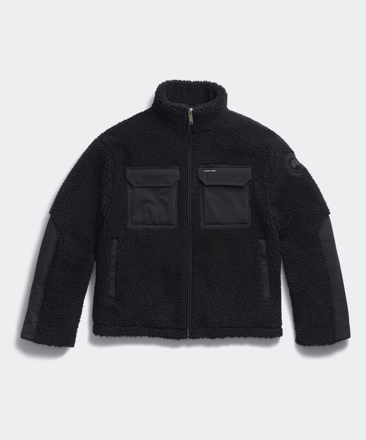 캐나다구스(CANADAGOOSE) 남성 헤리어 플리스 자켓(Black)_Q266AMJT01BKN