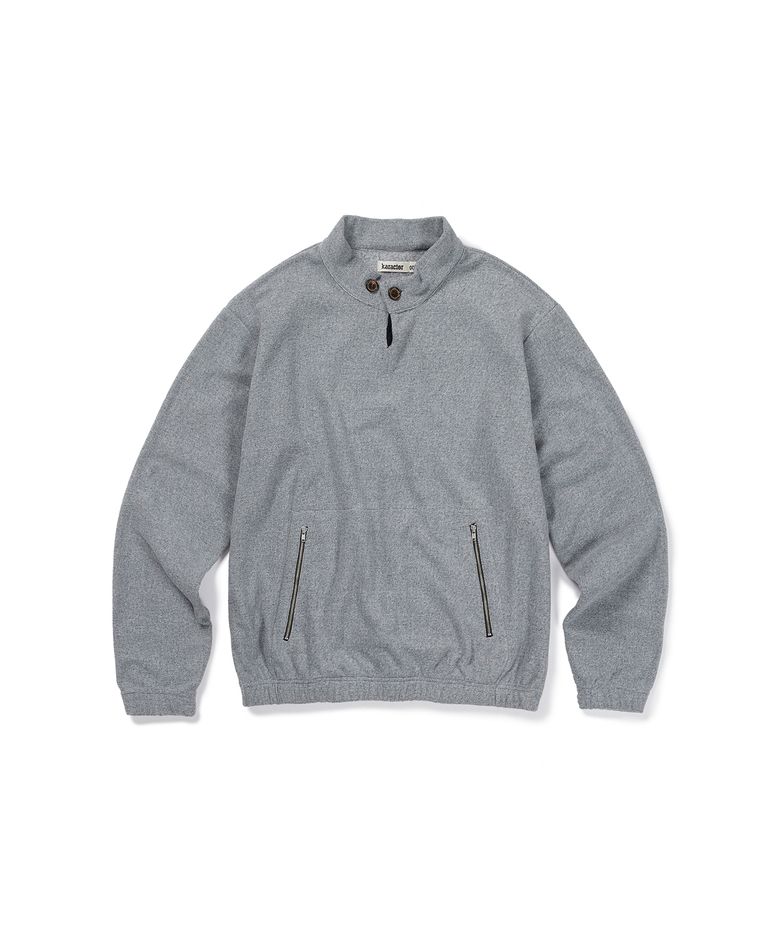 Surface fleece pullover / Gray