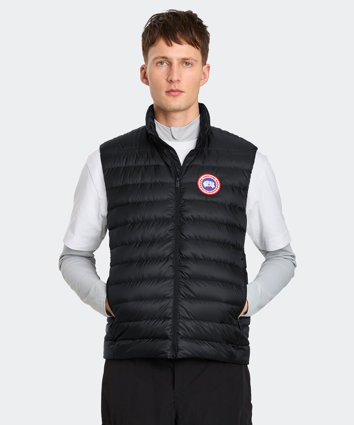 캐나다구스(CANADAGOOSE) 남성 스트라투스 베스트 클래식 디스크(Black)_Q266AMVC03BKN