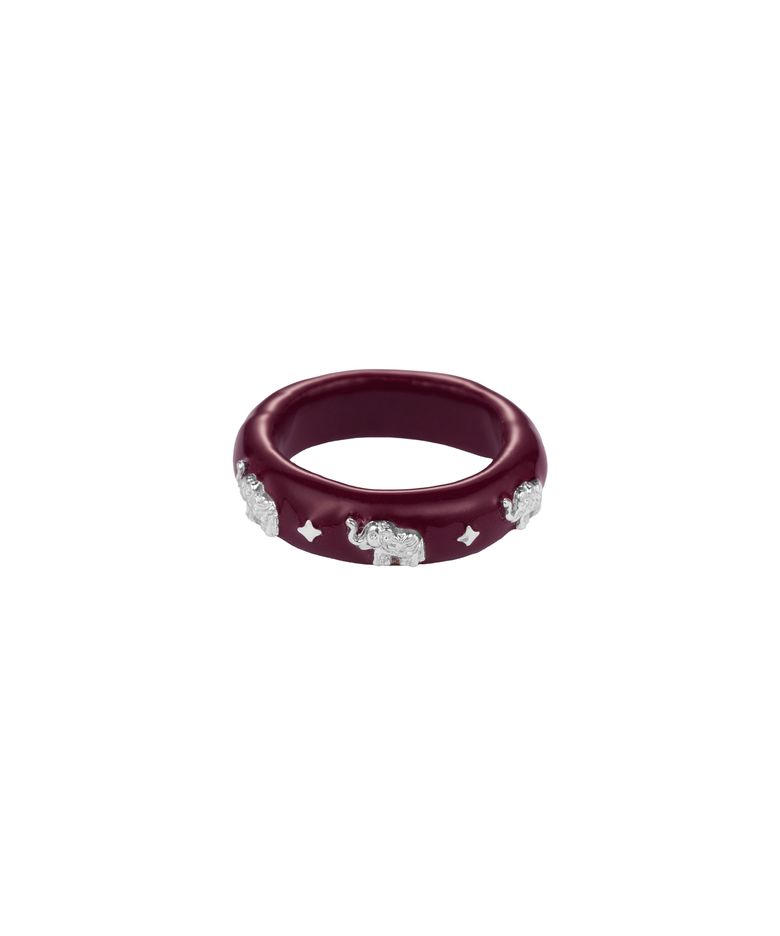ganesha ring-wine