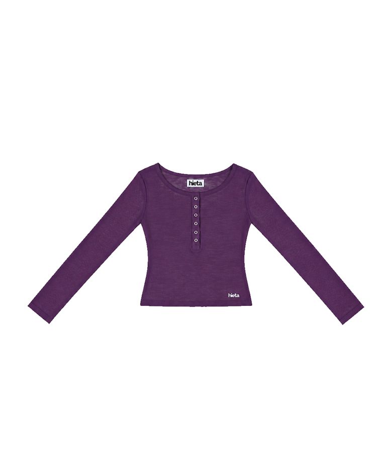 Hailey Long Sleeve / Grape