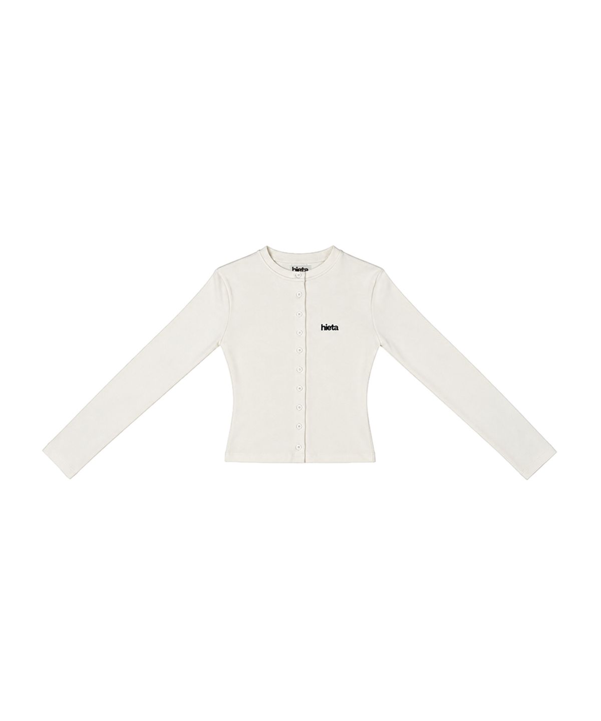 히에타(HIETA) Hailey Fitted Cardigan / Ivory