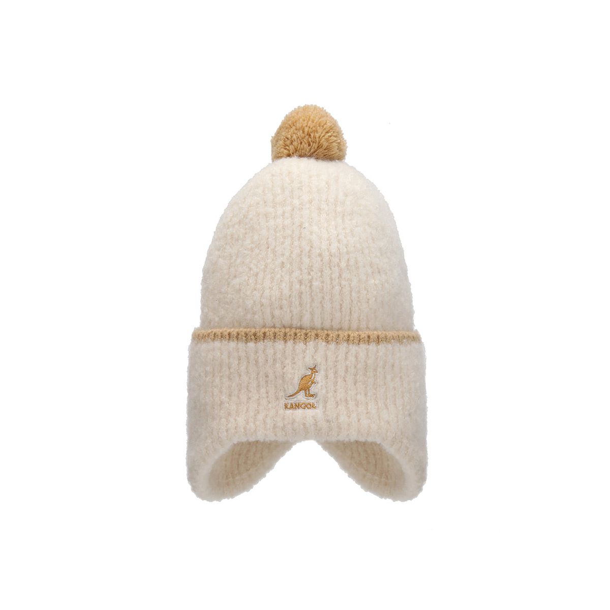 캉골키즈(KANGOL KIDS) 미니 이어플랩 비니 SF 0C21 아이보리