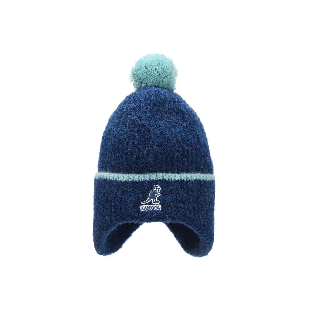 캉골키즈(KANGOL KIDS) 미니 이어플랩 비니 SF 0C21 블루