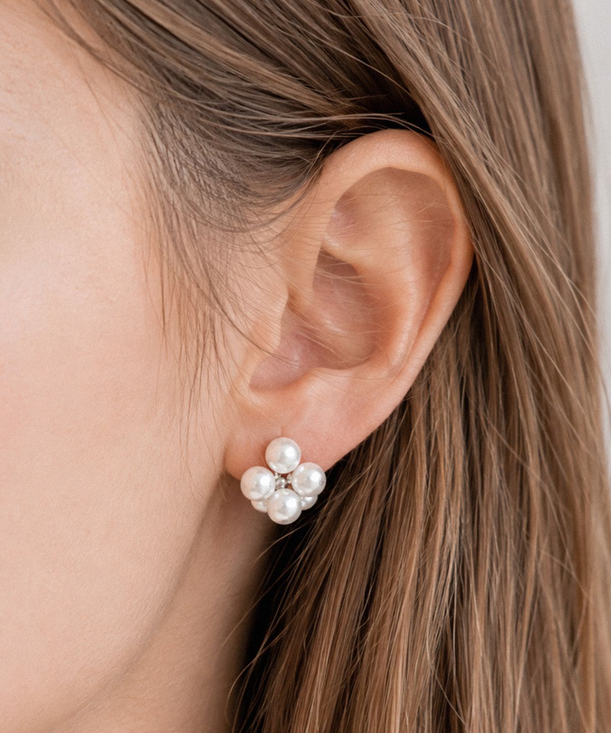 바이브나인(Vibe9) V9 Essential 46 Bubble Cluster Earrings