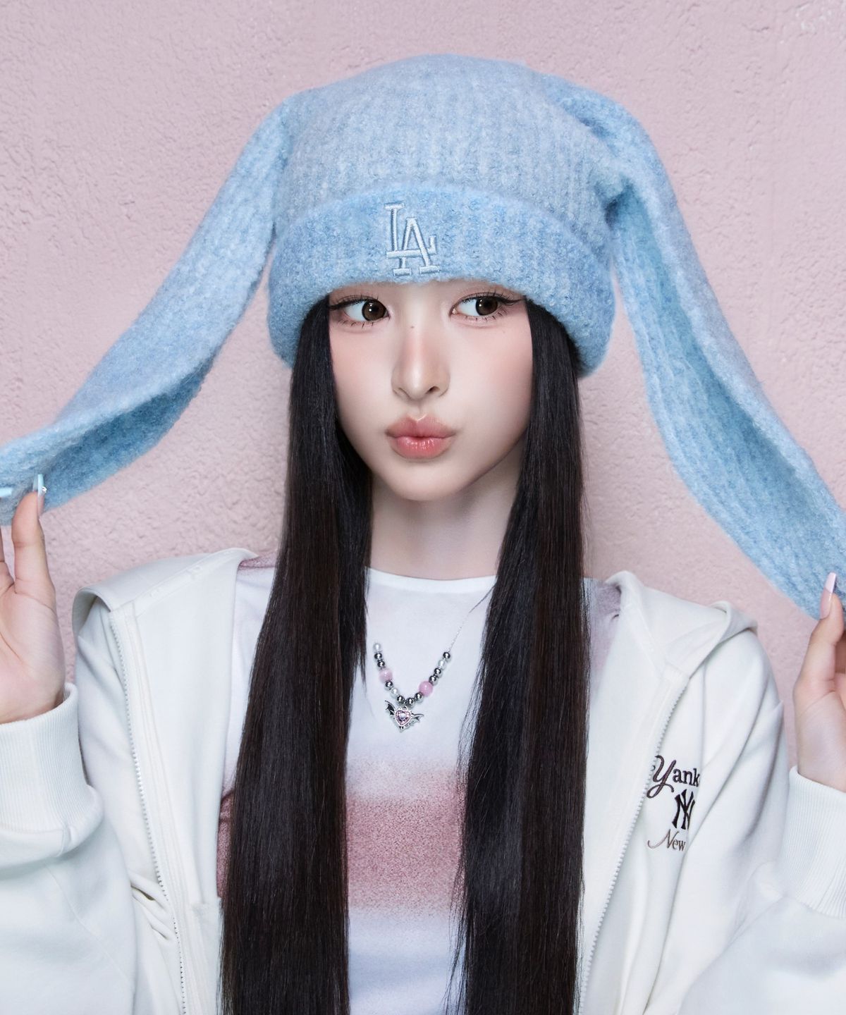엠엘비(MLB) 버니 비니 LA (Light Blue)