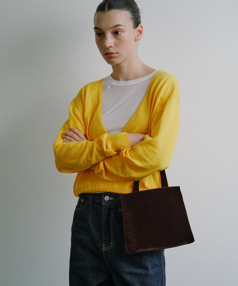 Muse Tote Bag - Brown(Velvet)